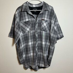 Men’s Orvis Classic Collection Plaid Short Sleeve Shirt‎ XXL